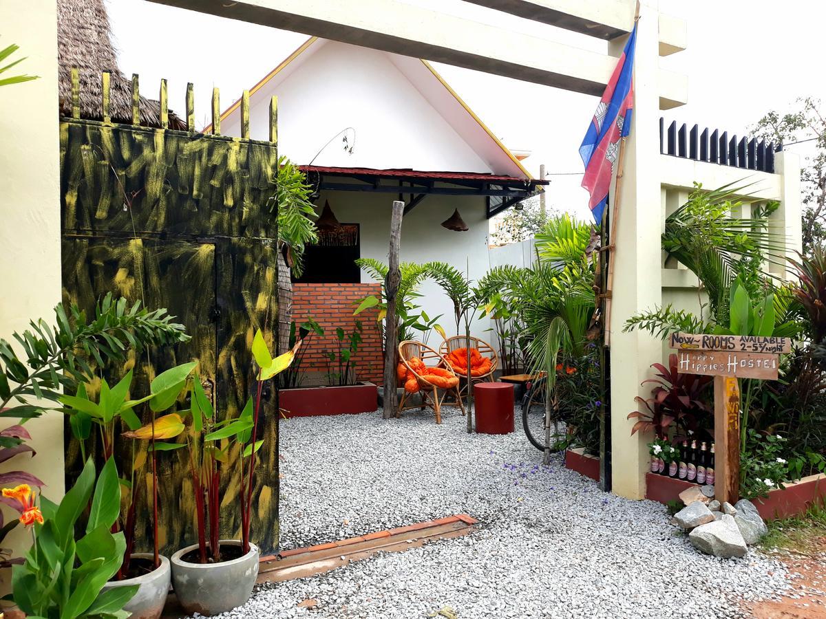 Happy Hippies Hostel Siem Reap Luaran gambar